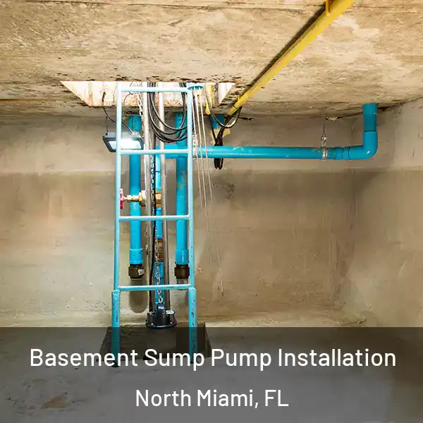  Basement Sump Pump Installation North Miami, FL