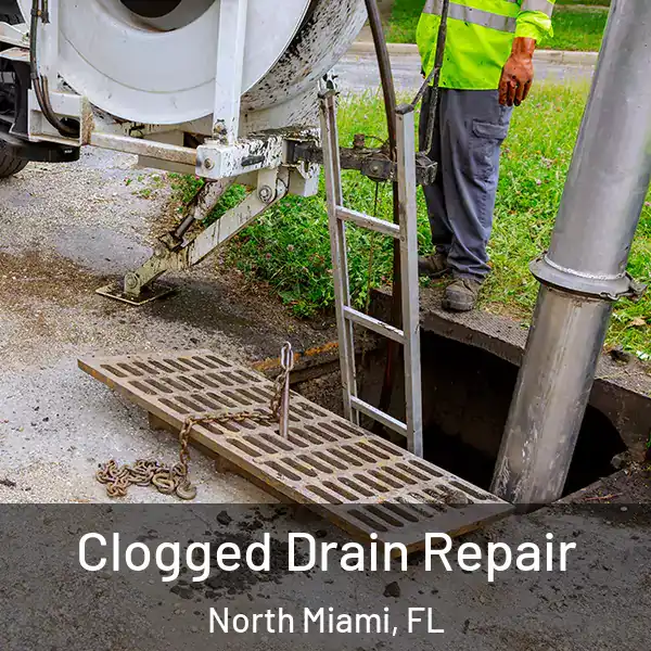  Clogged Drain Repair North Miami, FL