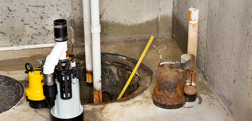 Installing Sump Pump in Finished Basement in North Miami, FL