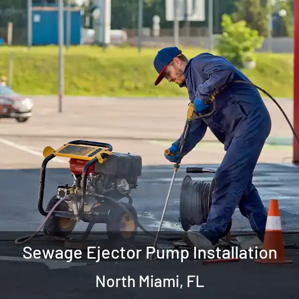 Sewage Ejector Pump Installation North Miami, FL